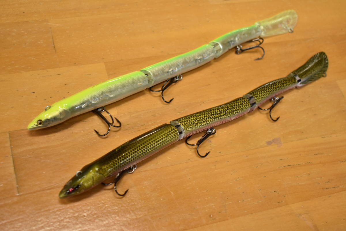  １スタ メガバス イーラ Megabass EELER ジョイントベイト プラグ 1oz うねり系アクション(ビッグベイト)｜売買されたオークション情報、yahooの商品情報をアーカイブ公開 - オークファン 淡水