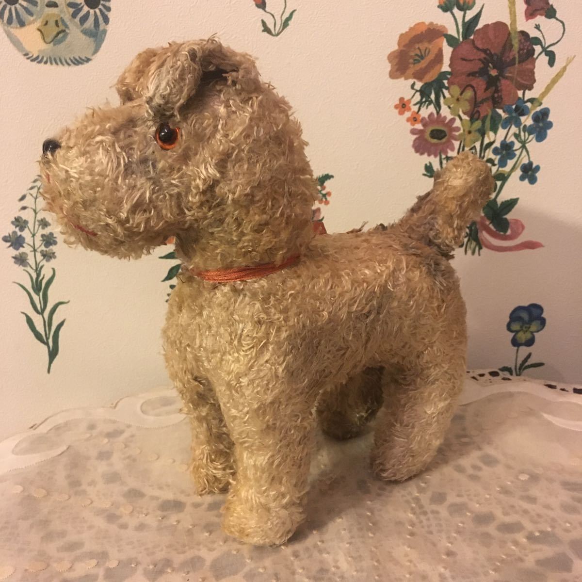 シュタイフ アンティーク 犬 | テリア ヴィンテージ BASE エアデール 