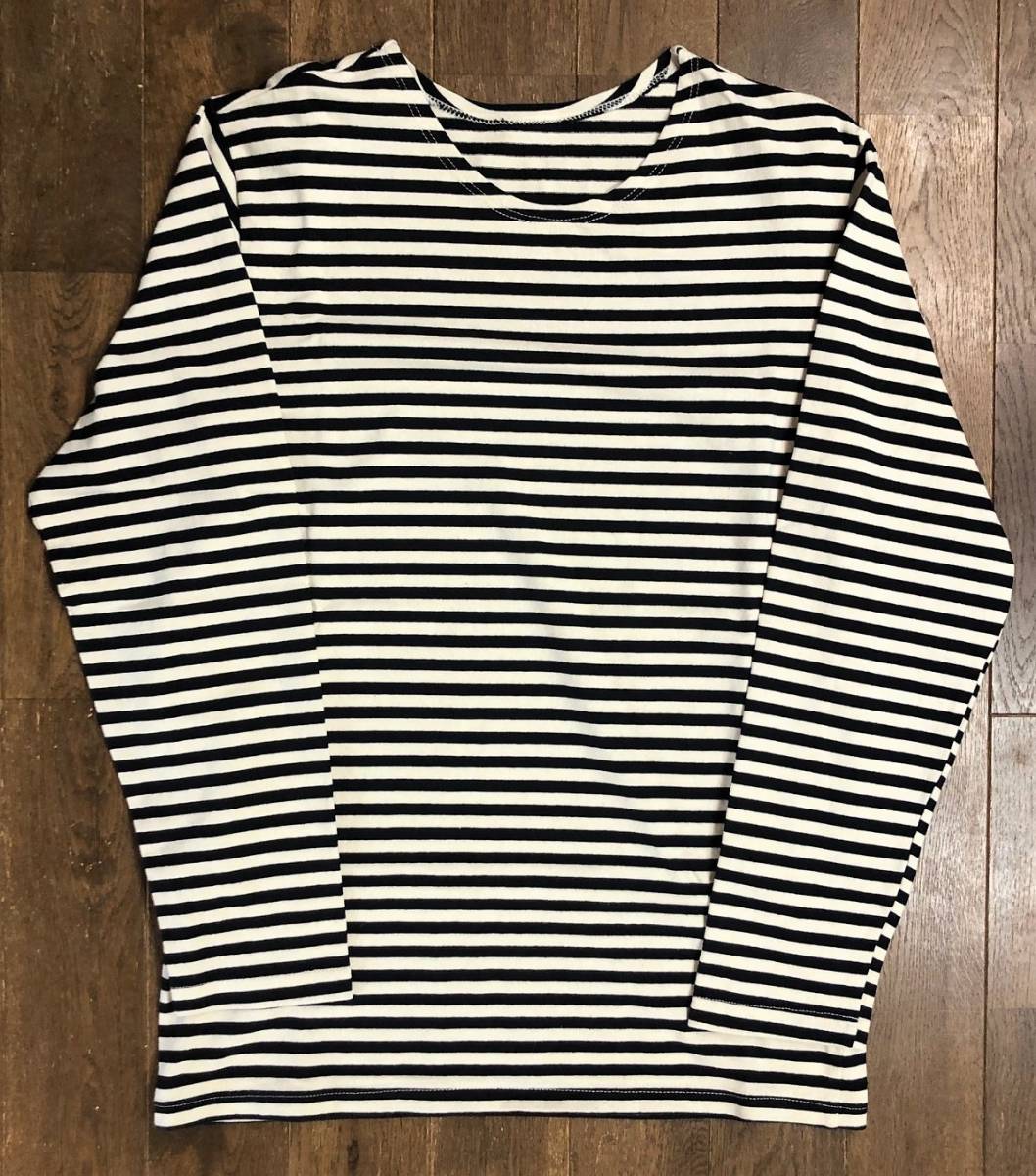 お買い得，人気 ロシア軍ボーダーカットソー Mサイズ ブラック&times;ホワイト Tシャツ ユーロミリタリー(Tシャツ)｜売買されたオークション情報、yahooの商品情報をアーカイブ公開 - オークファン Tシャツ