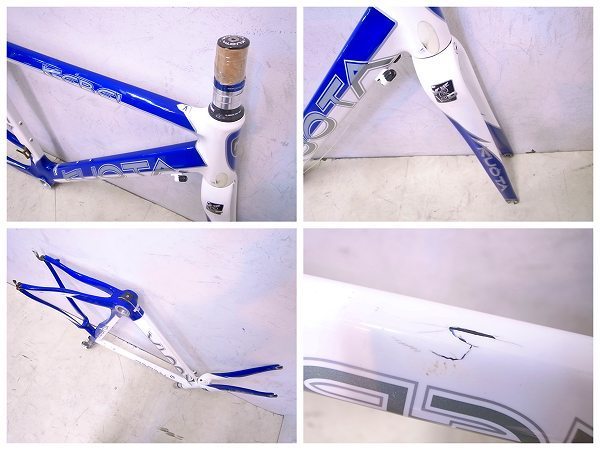 KUOTA 「クオタ」 ジャンク フレームセット 2019年モデル KHAN KEBEL クォータ すべてのレースに対応する全方位系ハイパフォーマンス Kebel 2008年ごろ ロードフレーム Lサイズ ジャンクKUOTA ２０１０モデル 解説ジャイロは10万kmで壊れる？プロが否定します