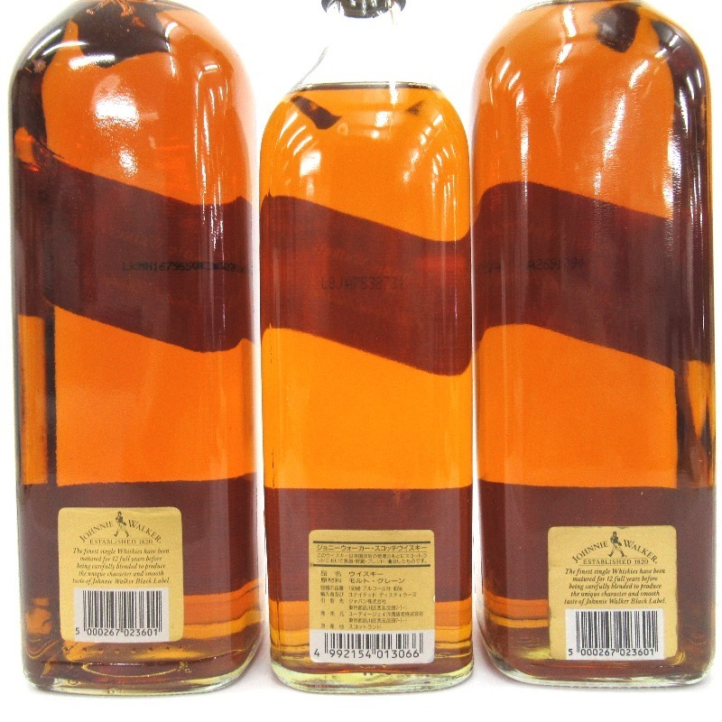 ジョニーウォーカーブラックラベル12年1000ml 黒 金キャップ 2本セット ジョニーウォーカーブラックラベル12年1000ml 黒 金キャップ 2本セット