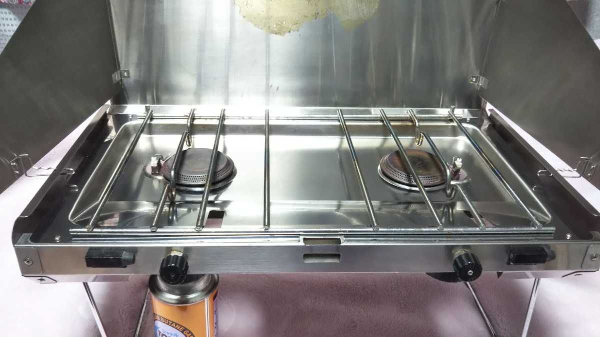【格安，新作】 ツーバーナー ステンレス コンロ SOTO カセットボンベ 匿名配送 委c06(ツーバーナー)｜売買されたオークション情報、yahooの商品情報をアーカイブ公開 - オークファン ツーバーナー