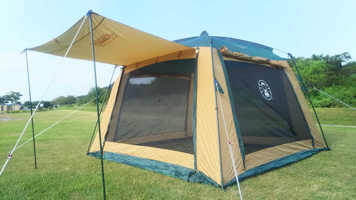 新作登場，正規品 Coleman コールマン スクリーンキャノピータープ/300 Model.170T13650J 設営確認済み(スクリーン)｜売買されたオークション情報、yahooの商品情報をアーカイブ公開 - オークファン スクリーン
