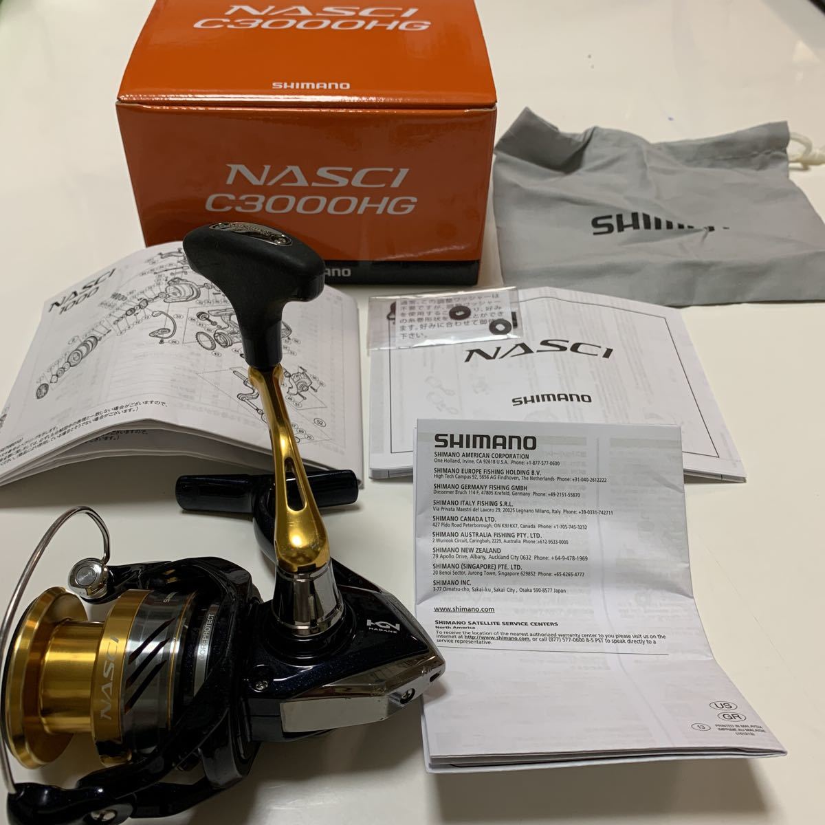  シマノ ナスキーC3000HG 品(シマノ)｜売買されたオークション情報、yahooの商品情報をアーカイブ公開 - オークファン シマノ