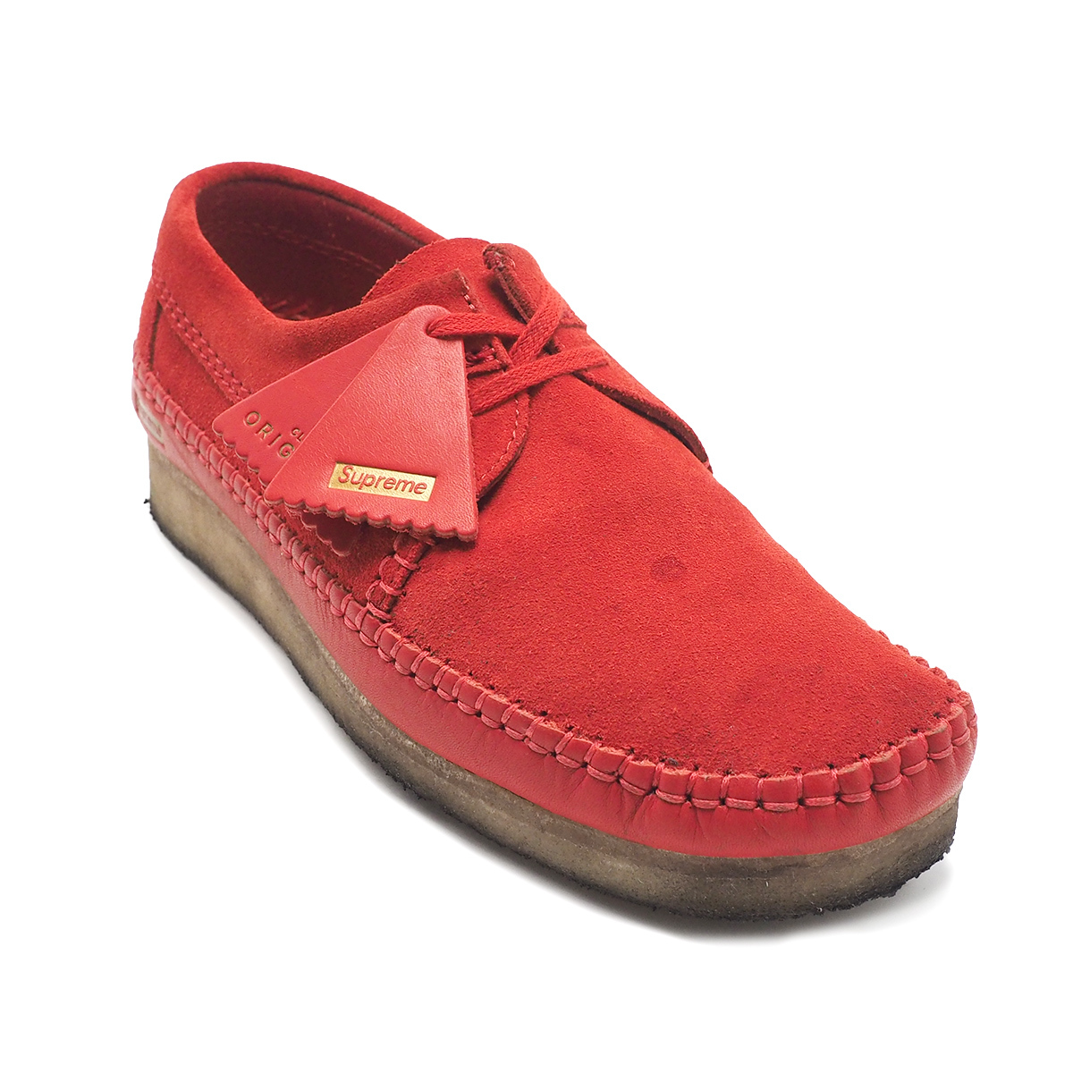 Supreme/Clarks Originals Weaver 赤US9 (27.0cm) シュプリーム 