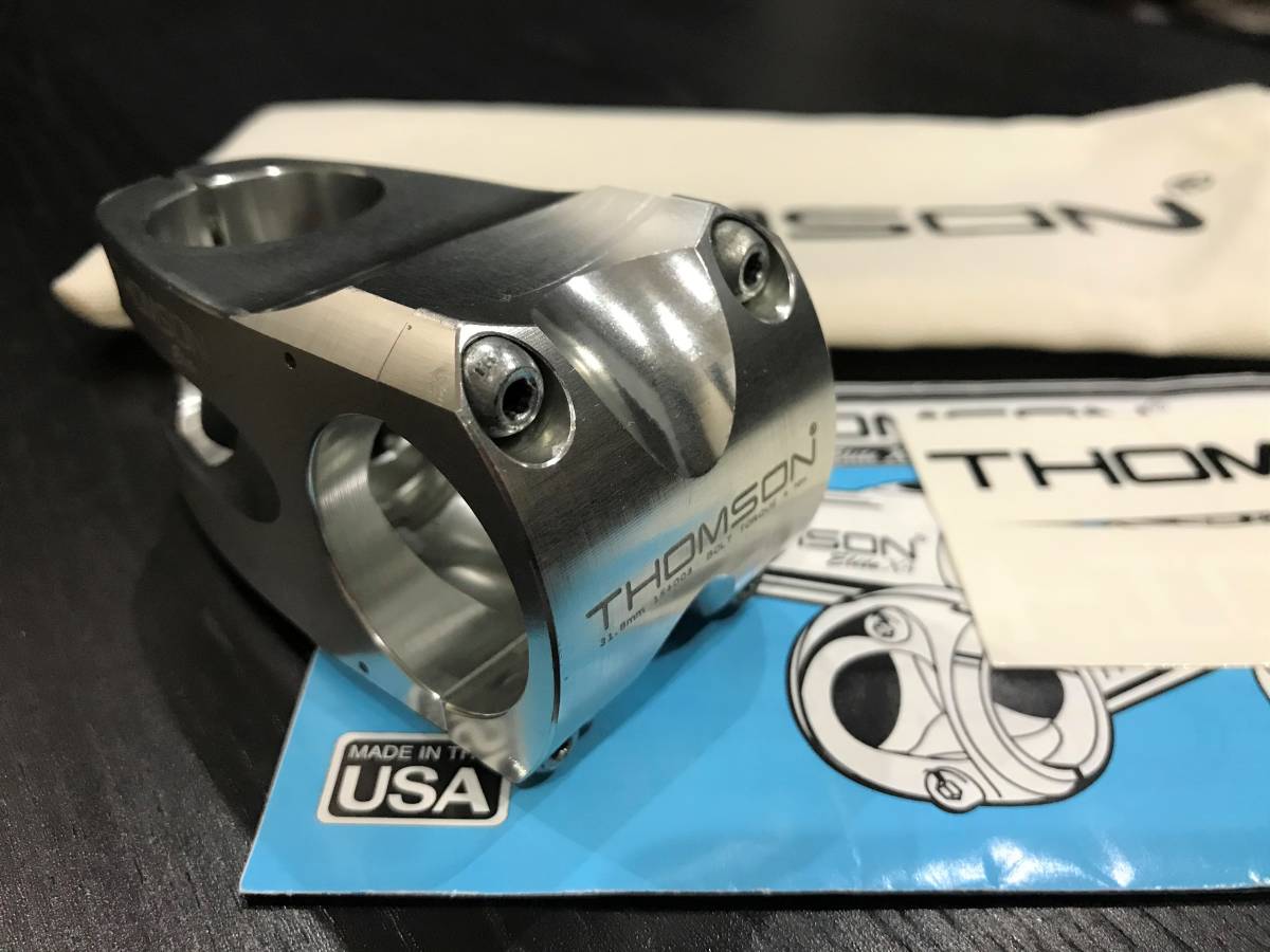 【赤字超特価，SALE】 綺麗 トムソン エリート X4ステム 31.8ｍｍクランプ 50ｍｍ オーバーサイズコラム THOMSON 付属品付き 品(40mm～)｜売買されたオークション情報、yahooの商品情報をアーカイブ公開 - オークファン 40mm～