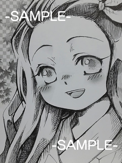 同人 手描き イラスト ペン画 モノクロ スクリーントーン ミニ色紙 鬼滅の刃 竈門 禰豆子 ねずこ 手描きイラスト 売買されたオークション情報 Yahooの商品情報をアーカイブ公開 オークファン Aucfan Com