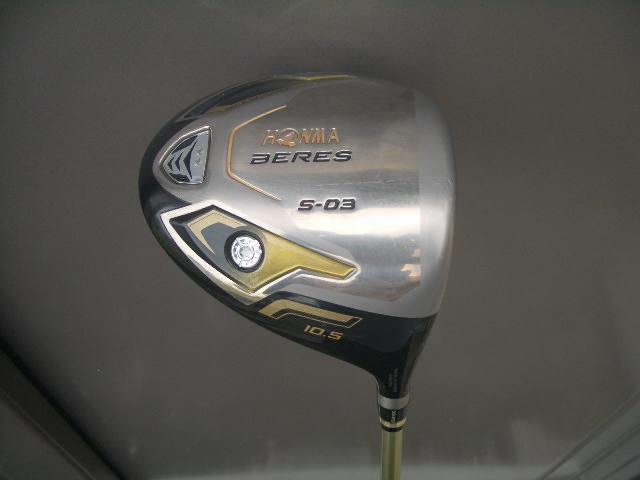 BERES ベレス S-03 IS-03 状態良好 2☆ ホンマ○ベレスBERES 2S 6本(b6-8-4) ARMRQ8 本間ゴルフ ホンマ - ドライバー 3S 星3つ