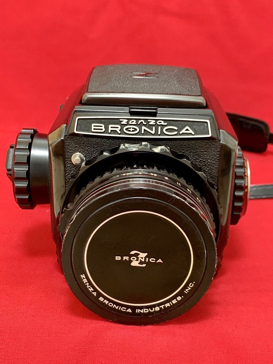 ZENZA BRONICA 中判カメラ NIKKOR-P 75ｍm ジャンク ZENZA BRONICA ゼンザ ブロニカ 中判カメラ ボディ Nikkor-P 75mm f2.8