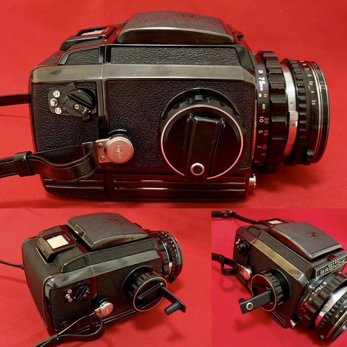 ZENZA BRONICA ゼンザ ブロニカ 中判カメラ ボディ Nikkor-P 75mm f2.8