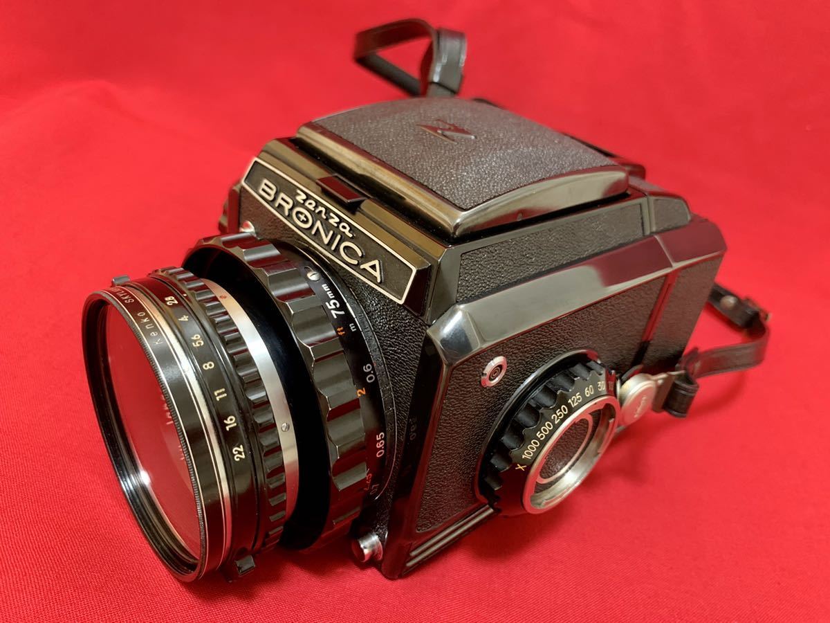ZENZA BRONICA ゼンザ ブロニカ 中判カメラ ボディ Nikkor-P 75mm f2.8