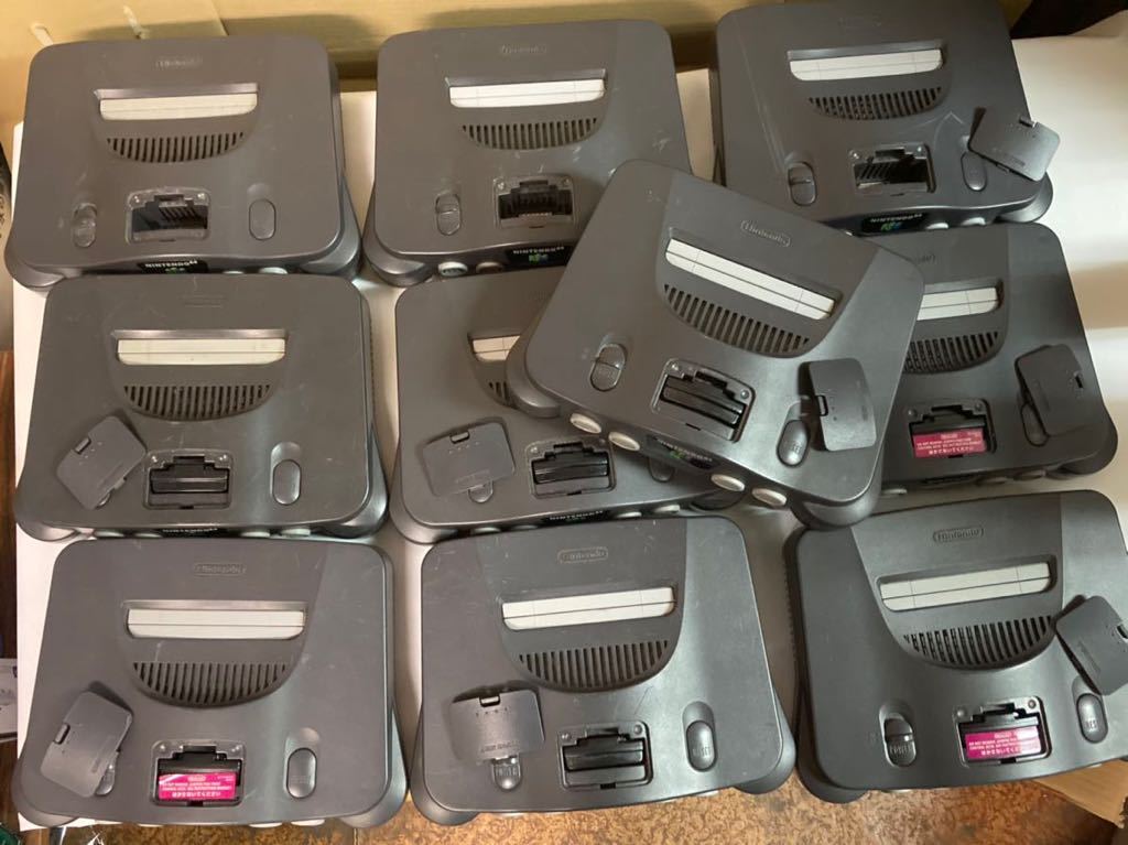 【ジャンク】N64 本体のみ 10台 まとめ売り 任天堂/ニンテンドー レトロ