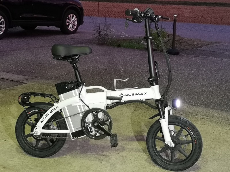 100%新品，安い 現品1台限り アウトレット品 3B 14inchフル電動アクセル付きモペット MOBI BIKEサンプル 折りたたみ自転車 ＜ホワイト＞(電動アシスト自転車)｜売買されたオークション情報、yahooの商品情報をア 電動アシスト自転車