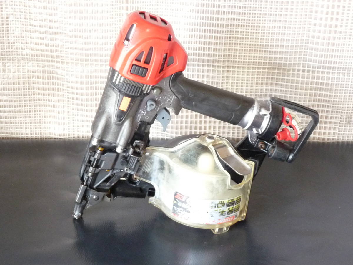 【大人気，低価】 品 MAX マックス 高圧釘打機 スーパーネイラー HN-65N2 D エアー漏れなし 作動確認済み(エア釘打機)｜売買されたオークション情報、yahooの商品情報をアーカイブ公開 - オークファン エア釘打機