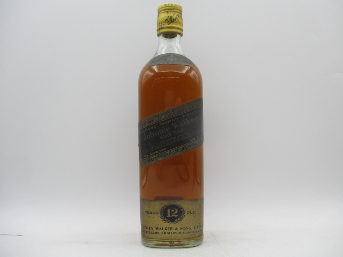 最安値，豊富な 同梱OK商品 JOHNNIE WALKER ジョニー ウォーカー ブラックラベル 金キャップ 古酒 未開栓 スコッチウイスキー 4/5QUART F63782 11(スコッチ)｜売買されたオークション情報、yahooの商品情報をアーカイ スコッチ