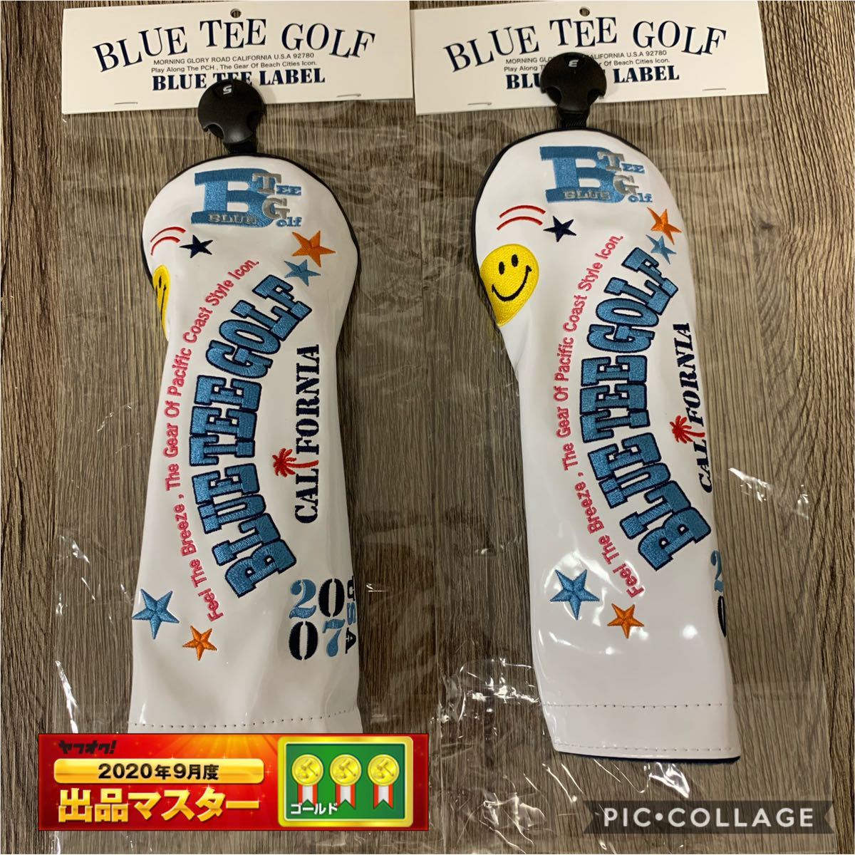 【100%新品，安い】 ブルーティーゴルフ ヘッドカバー BLUE TEE GOLF UT用 2個セット 3/4/5/X 開封後着用のみ 同等品 ユーティリティー エナメル(ウッド用)｜売買されたオークション情報、yahooの商品情報をアーカイブ ヘッドカバー