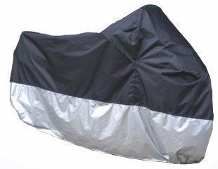 【ノーブランド】 ビックバイク/ビックスクーター　防水/防塵/防太陽光　シルバー保護カバー　３XL(XXXL)　　P-51_1