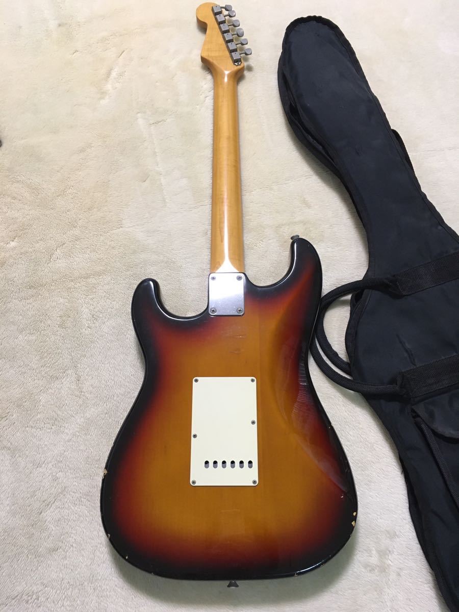 Fender Japan Stratocaster ST-62 ネック虎杢 フジゲン エレキギター N