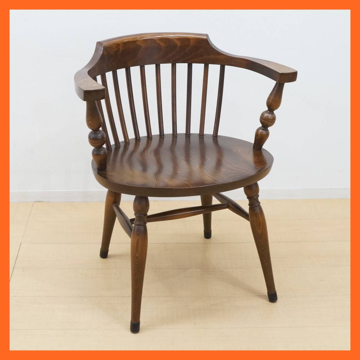  WINDS 太平 飛騨家具 SOLID WOOD アームチェア 天然木 肘掛 イス ダイニング 椅子 キャプテンチェア 食卓 家具 インテリア(ダイニングチェア)｜売買されたオークション情報、yahooの商品情報をア ダイニングチェア
