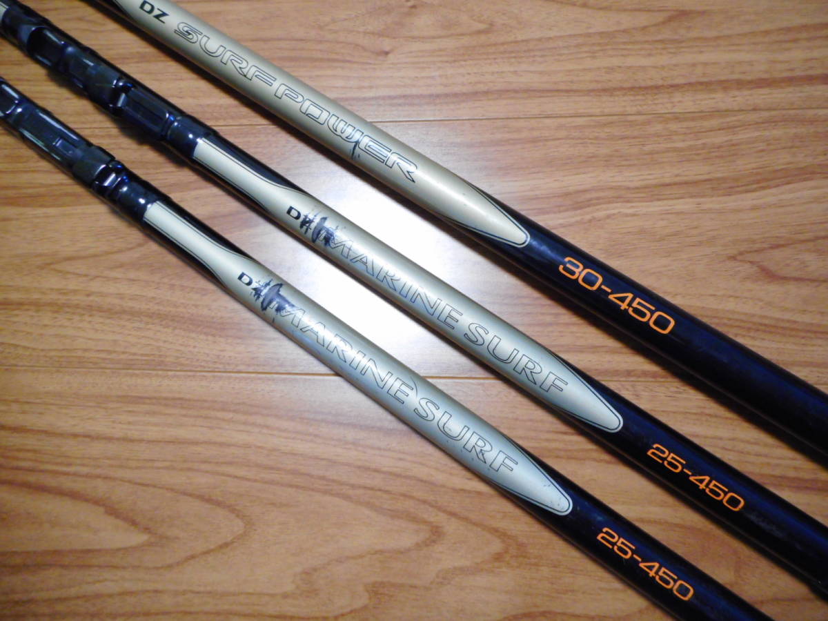 人気SALE，高品質 DAIWA DZ MARINE SURF ダイワ 投げ竿 25-450 30-450 ３本セット アキアジ釣り(ダイワ)｜売買されたオークション情報、yahooの商品情報をアーカイブ公開 - オークファン 投げ竿