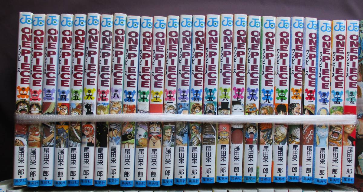 古本 コミックセット One Piece ワンピース 1 96巻 おまけ2冊 尾田栄一郎 集英社 全巻セット 売買されたオークション情報 Yahooの商品情報をアーカイブ公開 オークファン Aucfan Com