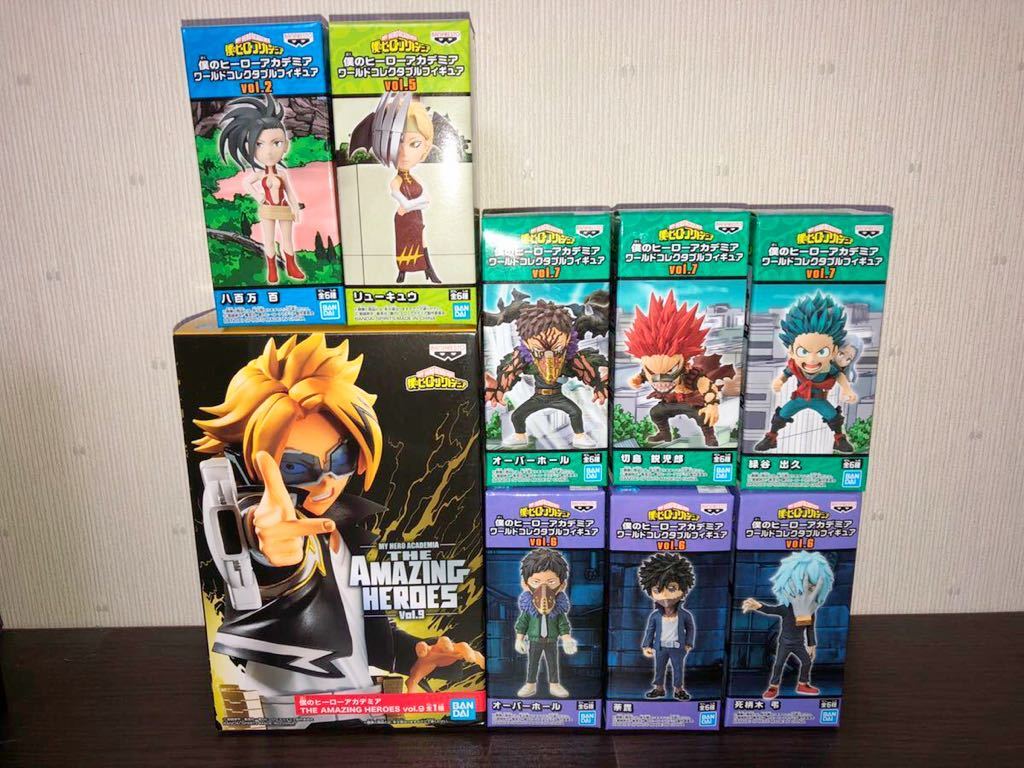 僕のヒーローアカデミア THE AMAZING HEROES ヒロアカ 上鳴 未開封 全9 