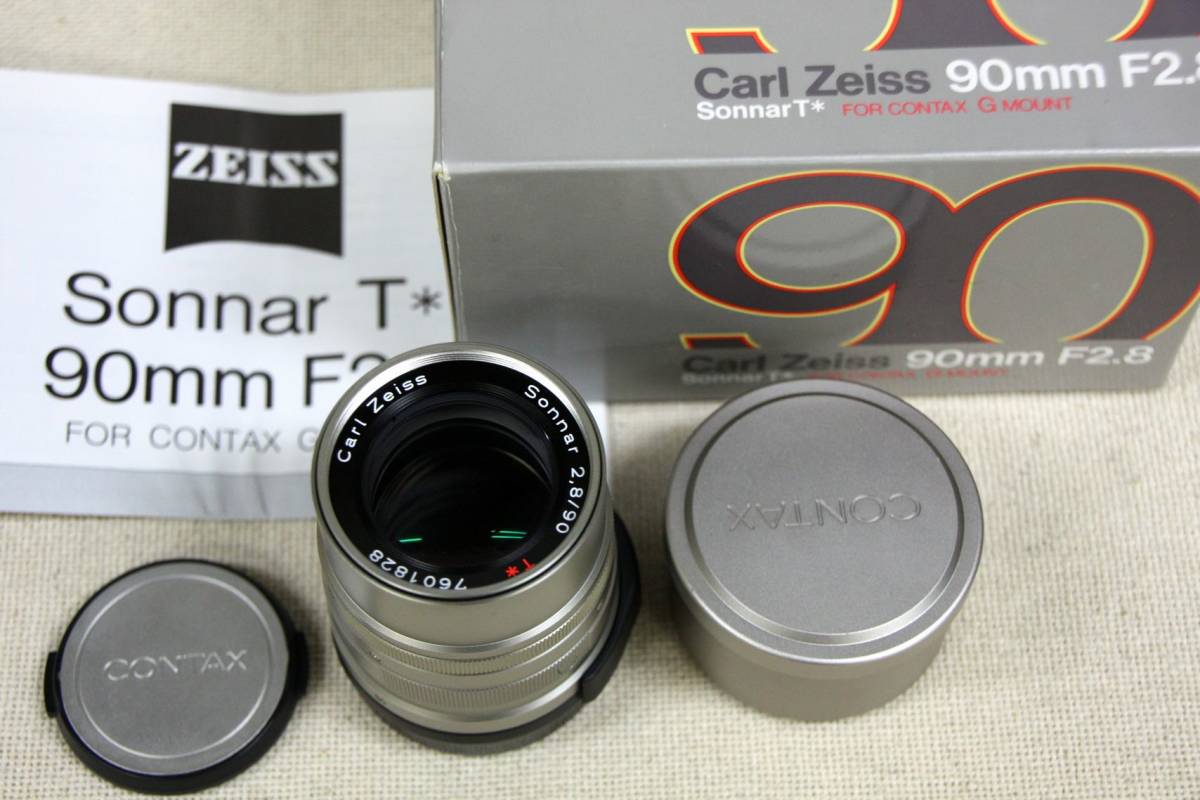 Sonnar F2.8 CONTAX 90mm Carl コンタックス Zeiss G T* T*90mm 収差 