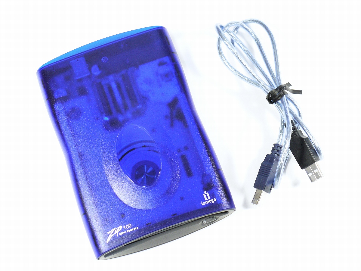 iomega ZIPドライブ Z100USBS USBバスパワー Iomega 【公式通販】