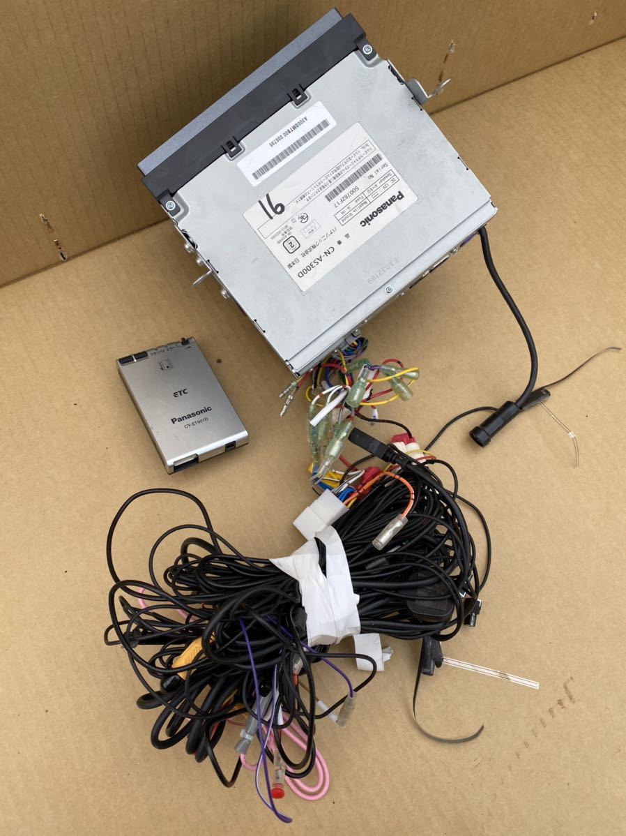 Strada CN-AS300WD Bluetooth・DVD・地デジ☆動作良好 Panasonic CN