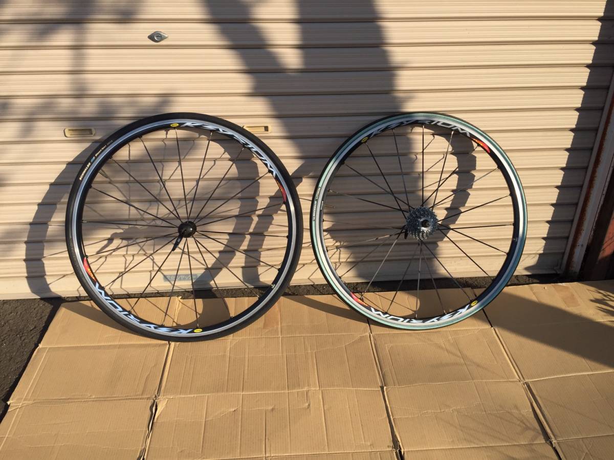 定番人気，セール KSYRIUM シリウム ホイールセット タイヤ ミシュラン シマノ ＣＳ－ＨＧ７０-９ 9段ギア(27インチ、700C)｜売買されたオークション情報、yahooの商品情報をアーカイブ公開 - オークファン ホイール（完組、手組）