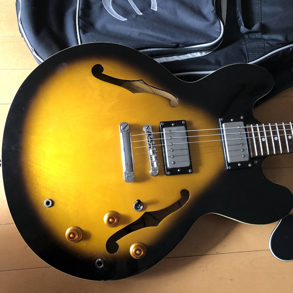 Epiphone Dot VS セミアコ Epiphone DOT VS セミアコ ハードケース付