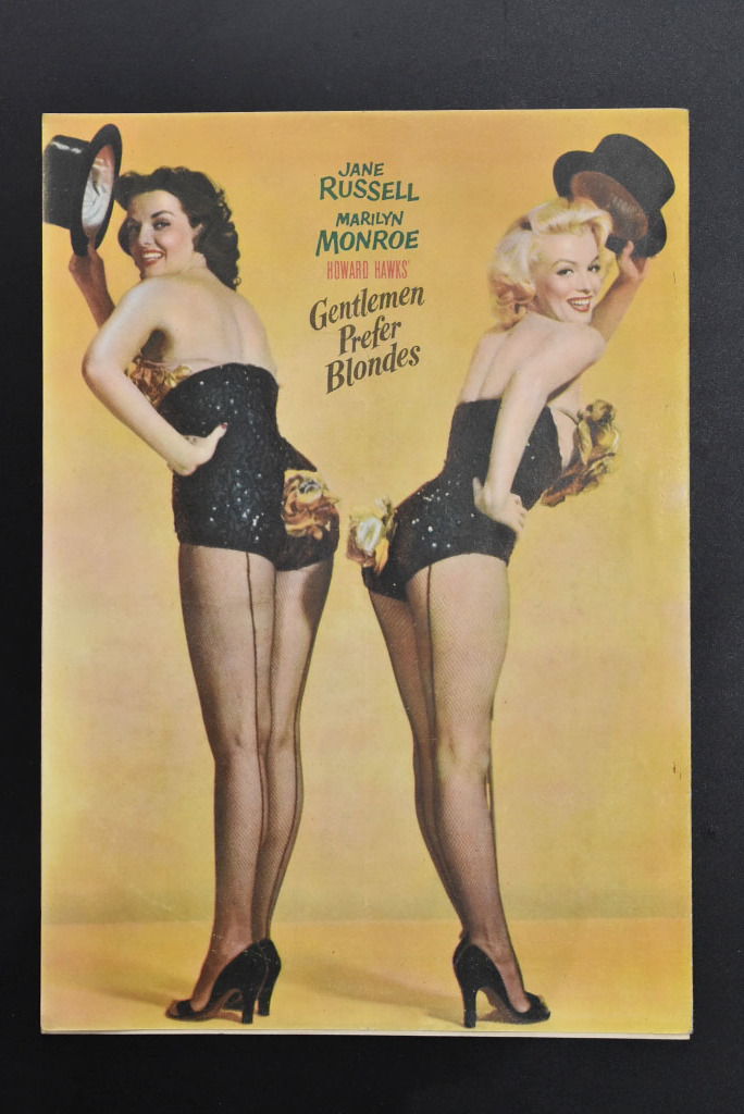 【洋画パンフレット/昭和30年代】マリリン・モンロー「七年目の浮気」「帰らざる河」「紳士は金髪がお好き」「百万長者と結婚する方法」4冊_5