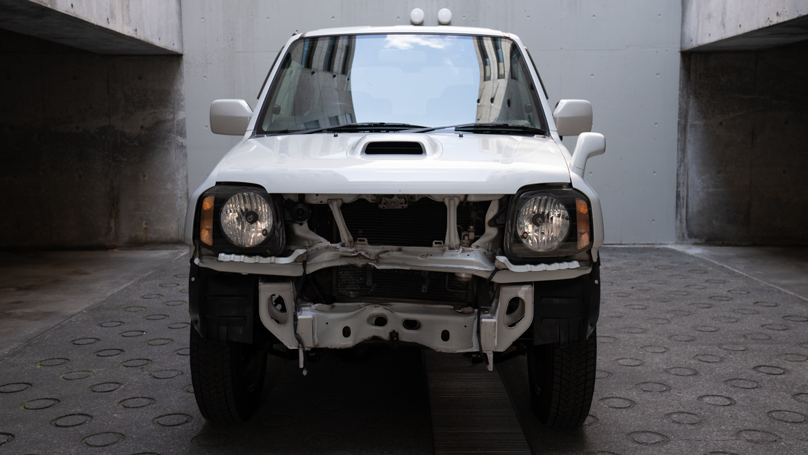 事故現状車 Suzuki Jimny Wild Wind Ta Jb23w 99 0km At 4型 ジムニー ナビ Etc ジムニー 売買されたオークション情報 Yahooの商品情報をアーカイブ公開 オークファン Aucfan Com