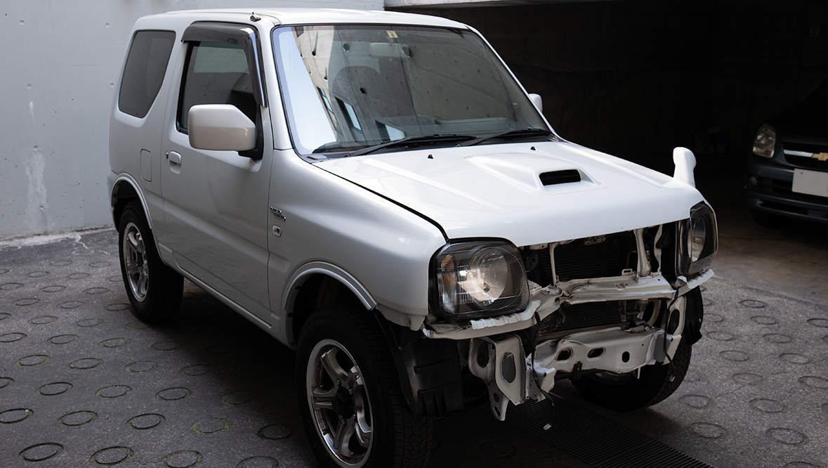 事故現状車 Suzuki Jimny Wild Wind Ta Jb23w 99 0km At 4型 ジムニー ナビ Etc ジムニー 売買されたオークション情報 Yahooの商品情報をアーカイブ公開 オークファン Aucfan Com