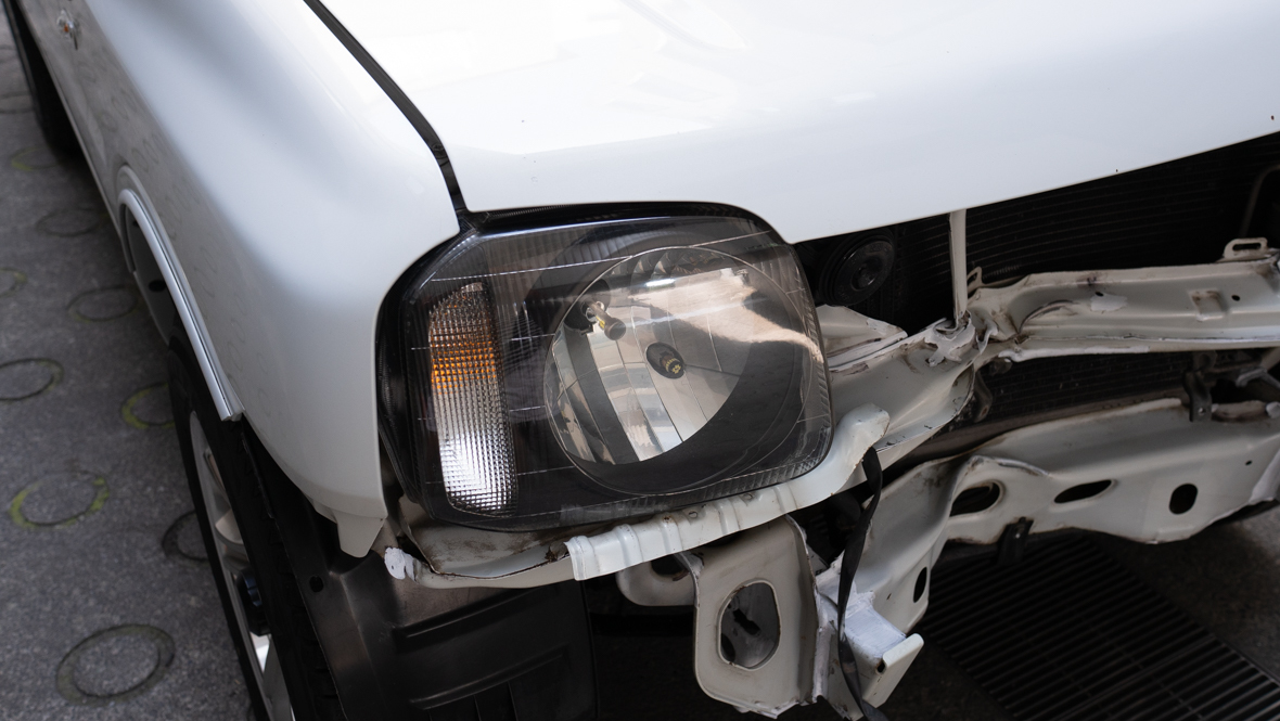 事故現状車 Suzuki Jimny Wild Wind Ta Jb23w 99 0km At 4型 ジムニー ナビ Etc ジムニー 売買されたオークション情報 Yahooの商品情報をアーカイブ公開 オークファン Aucfan Com