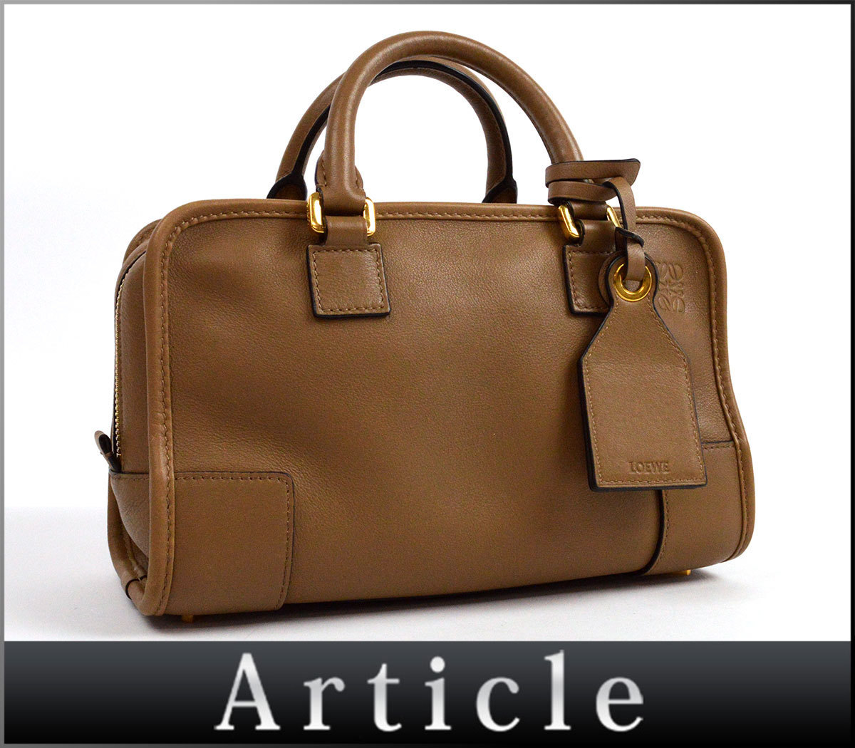 アマソナ23 クロップド | バッグ バッグ(シャイニー LOEWE LOEWE 