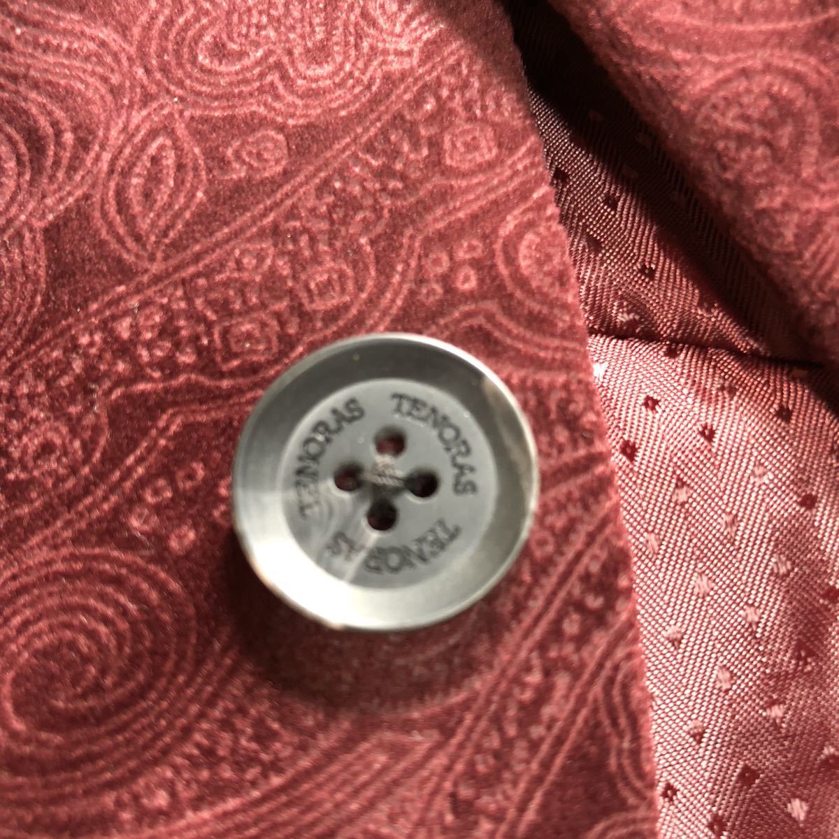 美品 XL ティノラス ペイズリー テーラードジャケット 美品】 メンズ