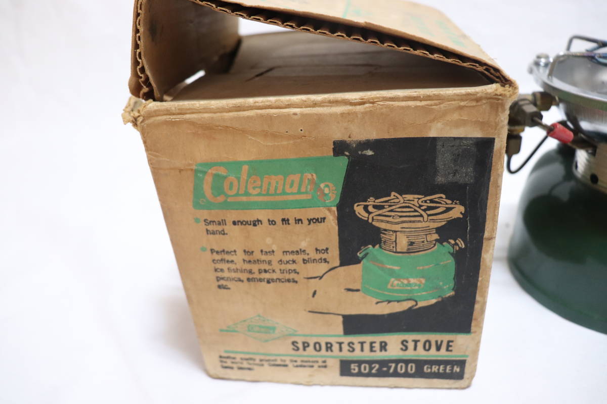 Coleman 0 コールマン With Stove Case Vintage Sportster Singlebarner シングルバーナー ヴィンテージバーナーの入門用に最適！Coleman(コールマン)502シングル Mint!! 1 – 実用的ヴィンテージのプロダクトデザインに惹かれて 9月