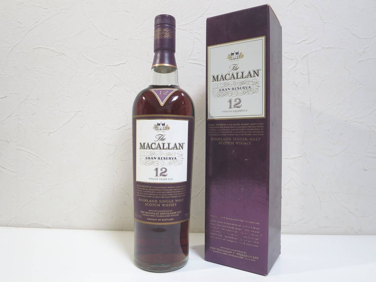 MACALLAN GRAN RESERVA マッカラン グラン レゼルバ 12年 スコッチ