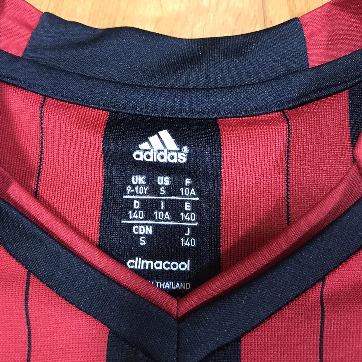 ACミラン 本田圭佑 ユニフォーム adidas アディダス #10 2015-16年 ホームユニフォーム HONDA ホーム 0 半袖 Fly Emirates 13&frasl;14 yuutabon's