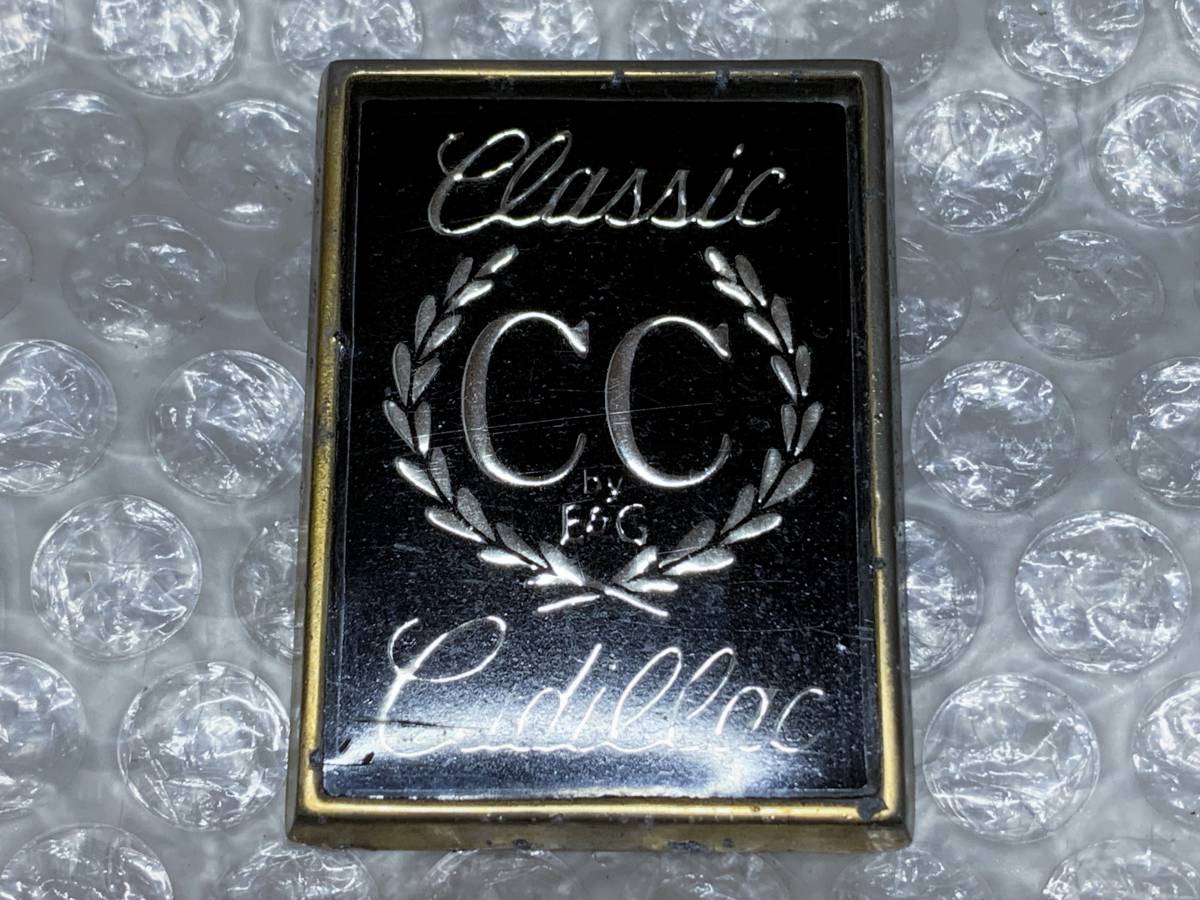 E＆G クラシックス CC ゴールド エンブレム Cadillac キャデラック