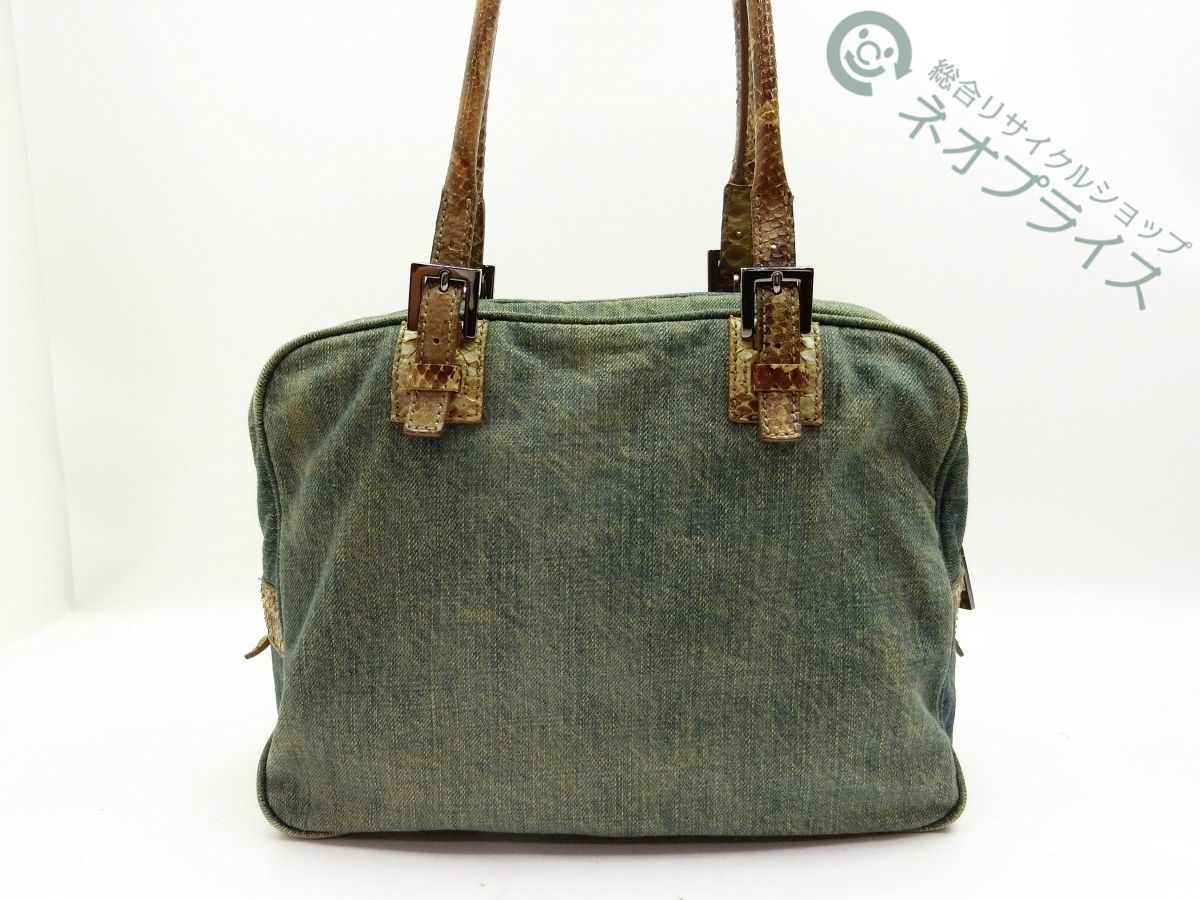 ピーカブー パイソンレザー ｜ フェンディ（FENDI）ピーカブー プチ 激 