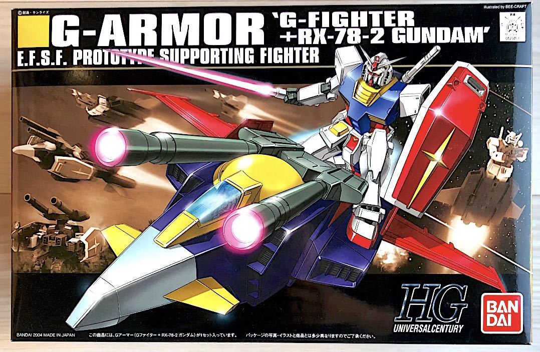 全国無料，新品 HG Gアーマー Gファイター＋RX-78-2ガンダム 1/144スケール バンダイ ガンプラ 機動戦士ガンダム(機動戦士ガンダム)｜売買されたオークション情報、yahooの商品情報をアーカイブ公開 - オークフ 機動戦士ガンダム