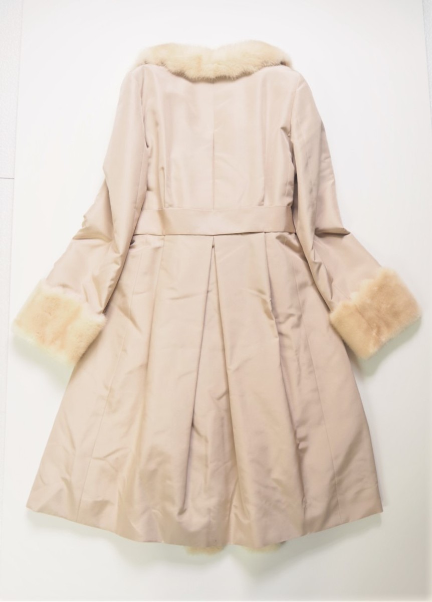 ☆FOXEY BOUTIQUE フォクシー☆最高級 ミンクファー 中綿入り シルク