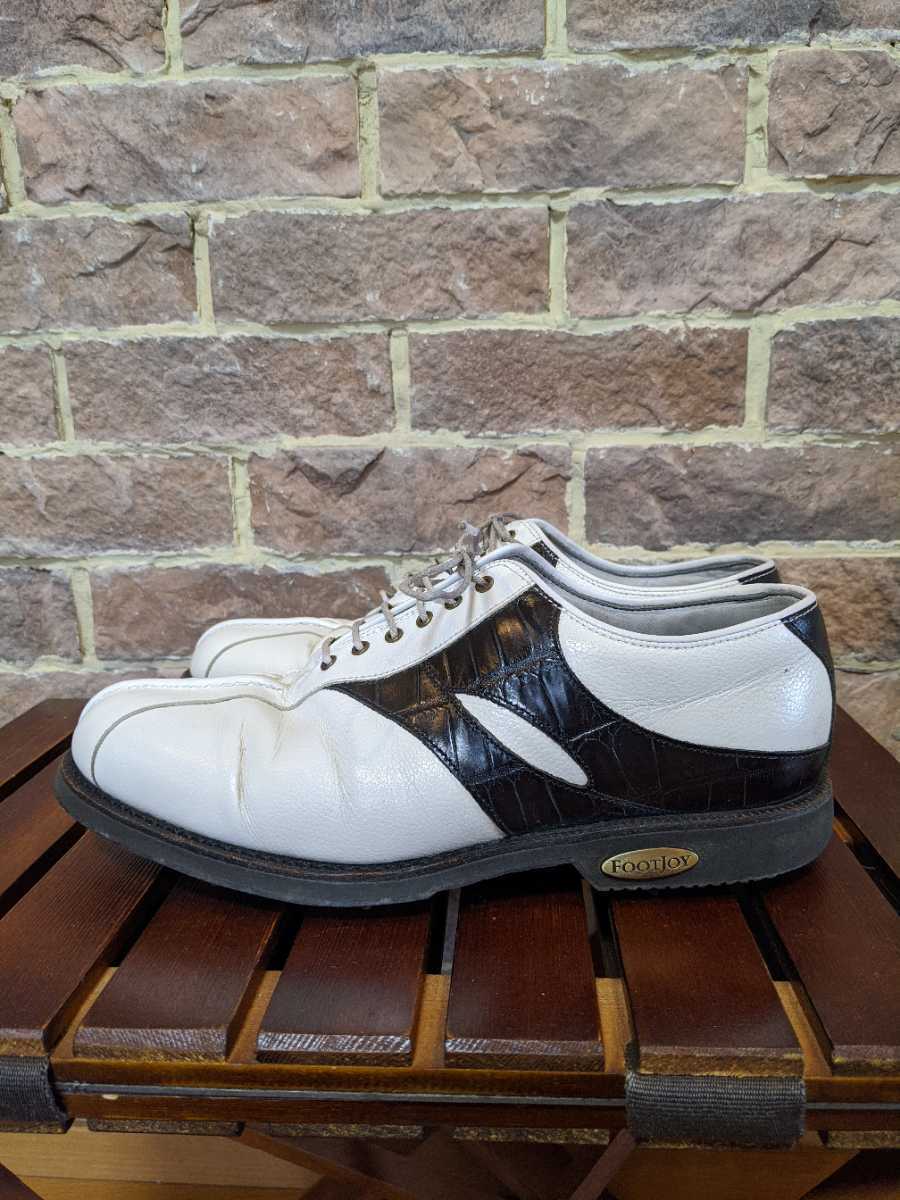  FOOTJOY フットジョイ Classics Tour クラシックツアー ゴルフシューズ 品 サイズ27cm(27.0cm)｜売買されたオークション情報、yahooの商品情報をアーカイブ公開 - オークファン 27.0cm