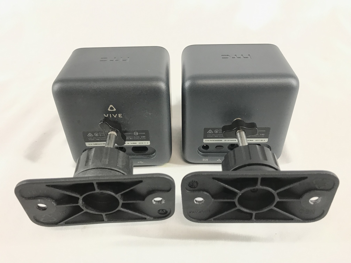 1円スタート】 通電確認済み hTC VIVE ベースステーション 2PR8100 2個 