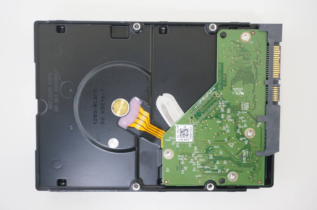 【中古品#KH177/使用時間9350h】3.5インチ 内蔵HDD SATA WD40PURX 4TB 正常動作確認済み WD 4TB Purple 3.5インチ内蔵HDD DIGITAL &frasl;3.5