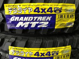 在庫確認必要】赤字覚悟!! 7.00R16 ダンロップ グラントレック MT2 