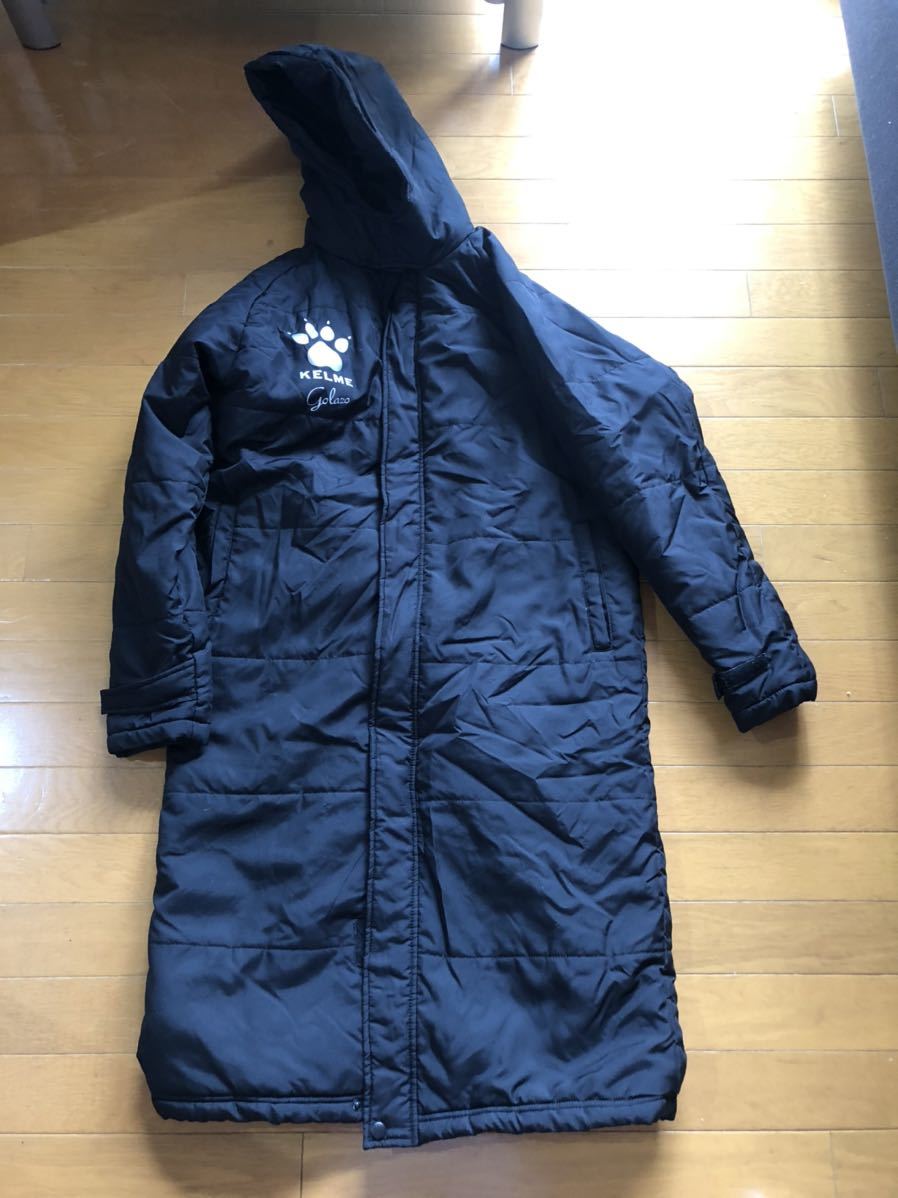 【大人気，限定SALE】 KELME ケルメ ベンチコート 中綿 M(コート)｜売買されたオークション情報、yahooの商品情報をアーカイブ公開 - オークファン コート
