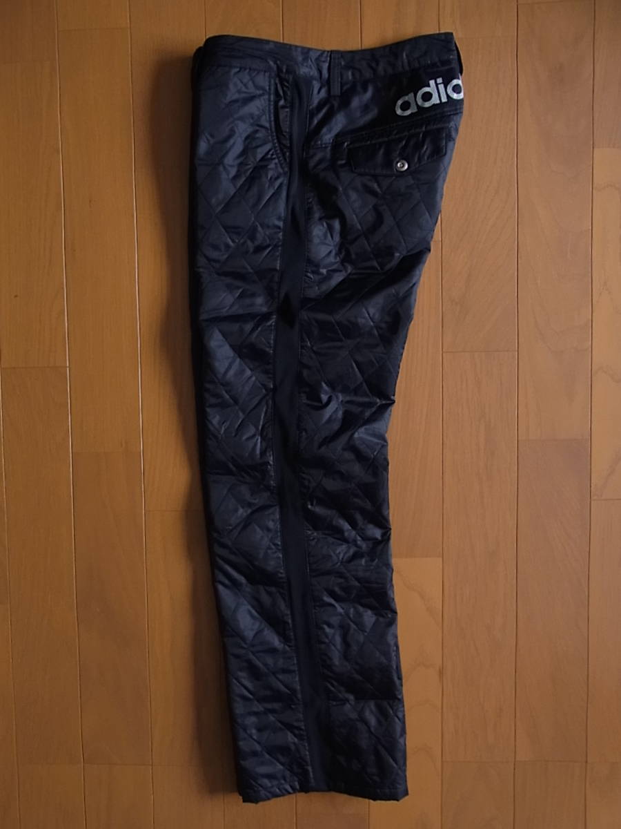 adidas アディダス　中綿ダイヤキルト　ゴルフパンツ　ネイビー_6